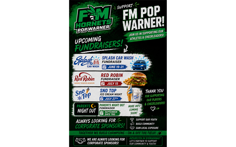 Upcoming FMPW Fundriasers!